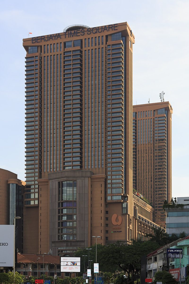 Berjaya Times Square in the Imbi neighbourhood.
