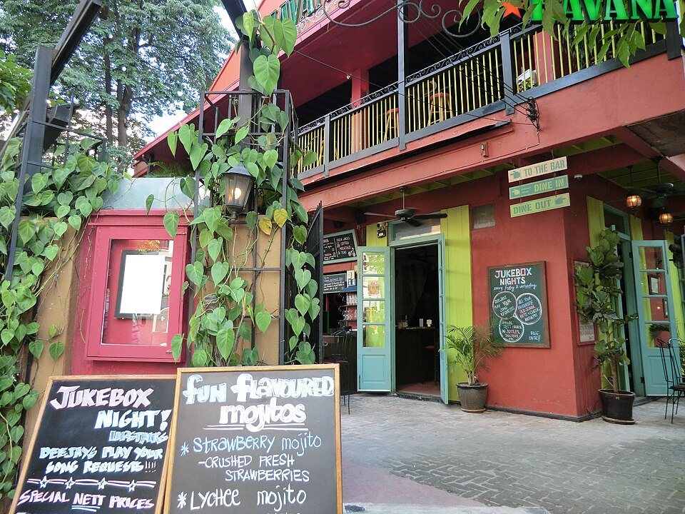 Havana Bar & Grill at Changkat Bukit Bintang; archive photograph from 2011.