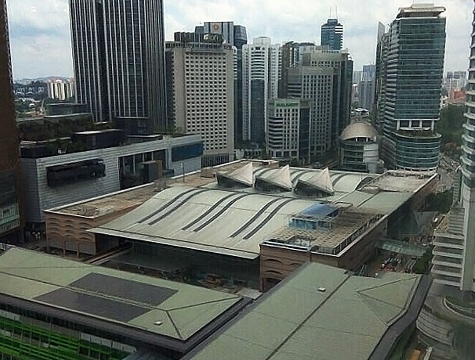 KL Sentral station and the surrounding transport hub.
