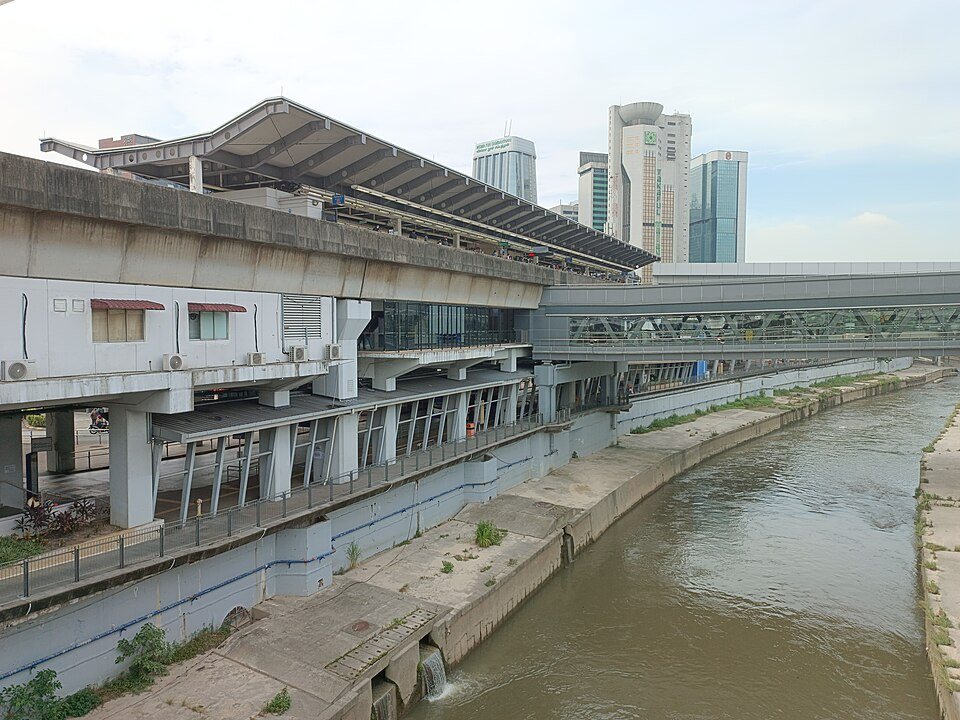 Pasar Seni LRT station beside Kuala Lumpur’s Chinatown.