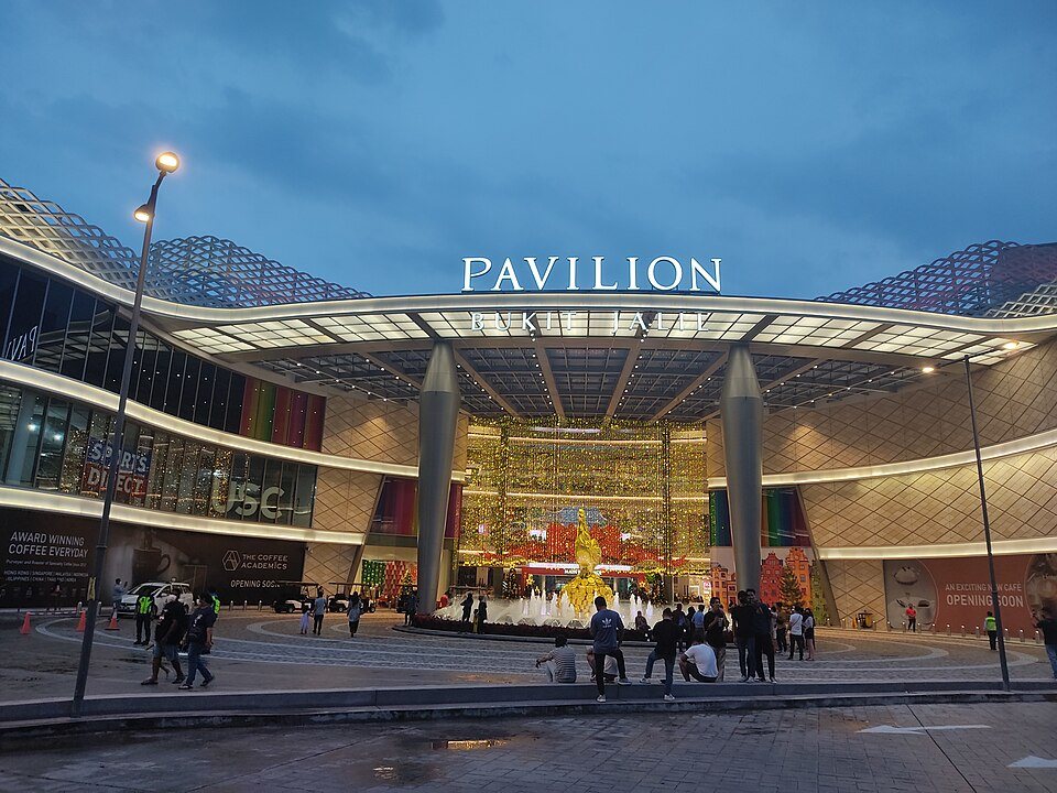 Pavilion Bukit Jalil shopping mall.
