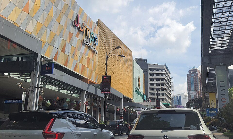 The renovated Sungei Wang Plaza in Bukit Bintang, photographed in 2022.